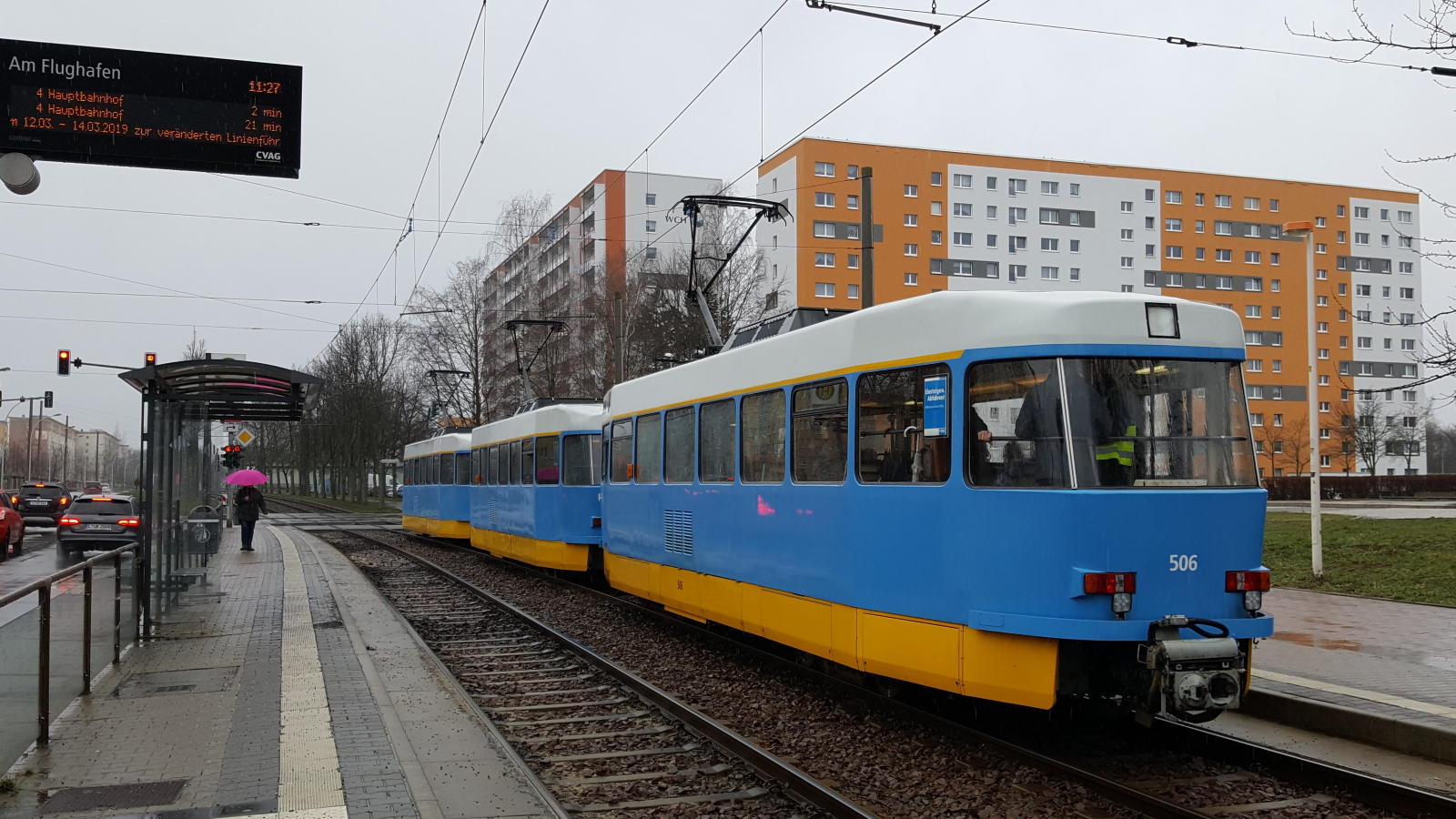 Chemnitz, Tatra T3DM č. 506 Chemnitz, Tatra T3DM č. 506