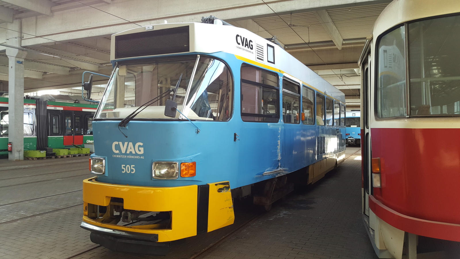 Chemnitz, Tatra T3DM № 505 Chemnitz, Tatra T3DM № 505