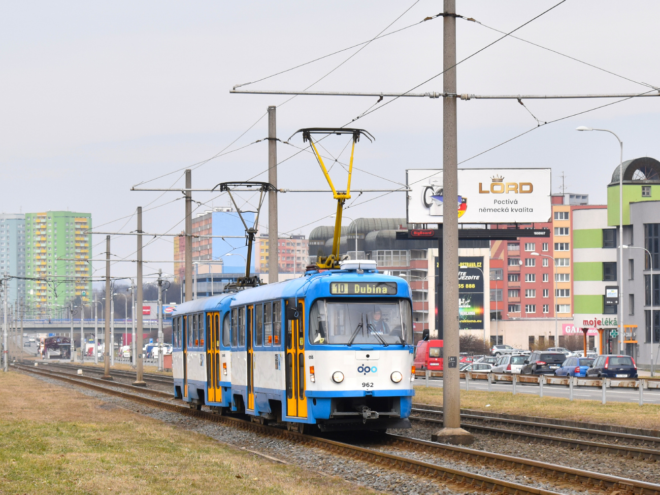 Острава, Tatra T3R.P № 962