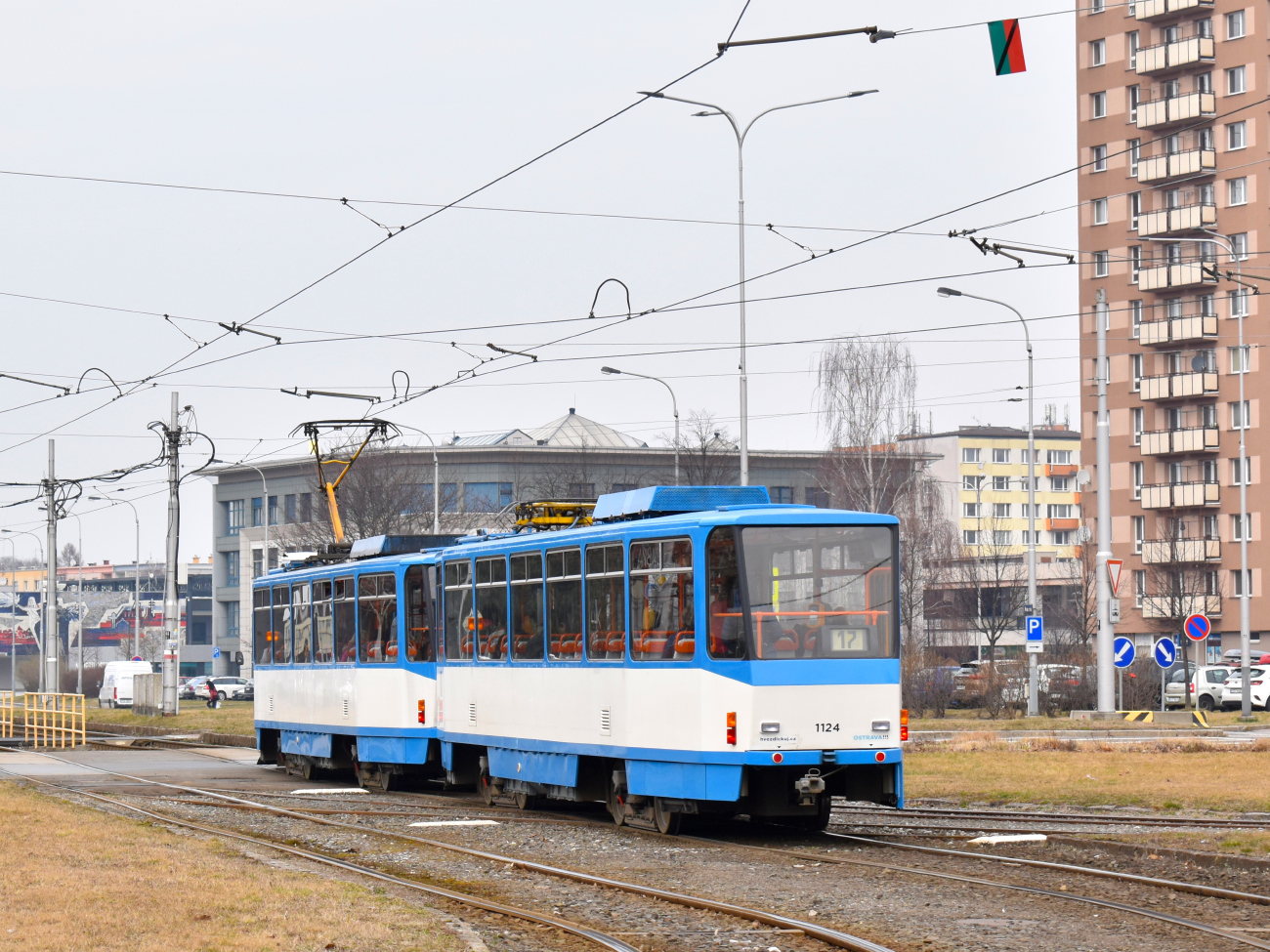 Ostrava, Tatra T6A5 № 1124