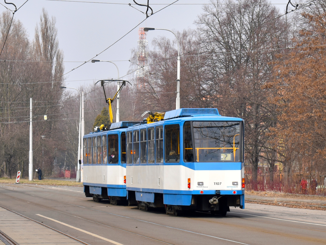 Острава, Tatra T6A5 № 1107