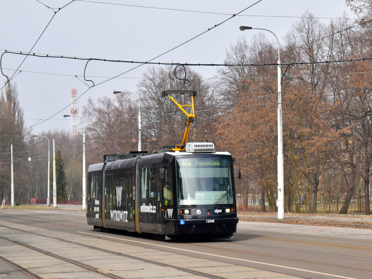 Ostrava, Škoda 03T2 Astra č. 1206