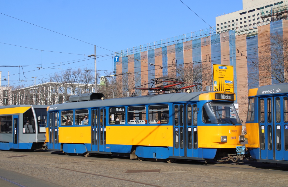 Лейпциг, Tatra T4D-M1 № 2105