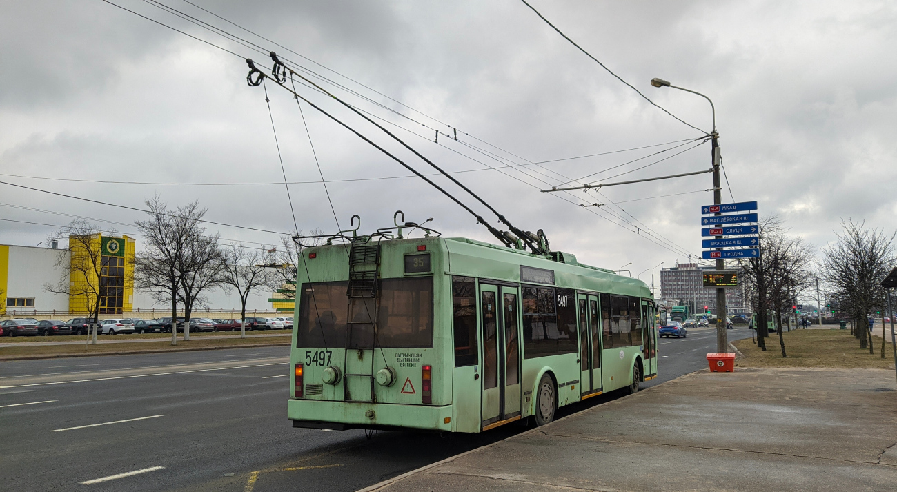 Минск, БКМ 321 № 5497