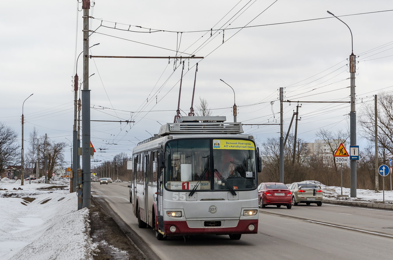 Великий Новгород, ЛиАЗ-52803 (ВЗТМ) № 55