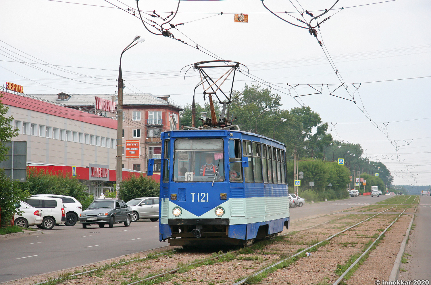 Angarsk, 71-605 (KTM-5M3) nr. 121 Angarsk, 71-605 (KTM-5M3) nr. 121