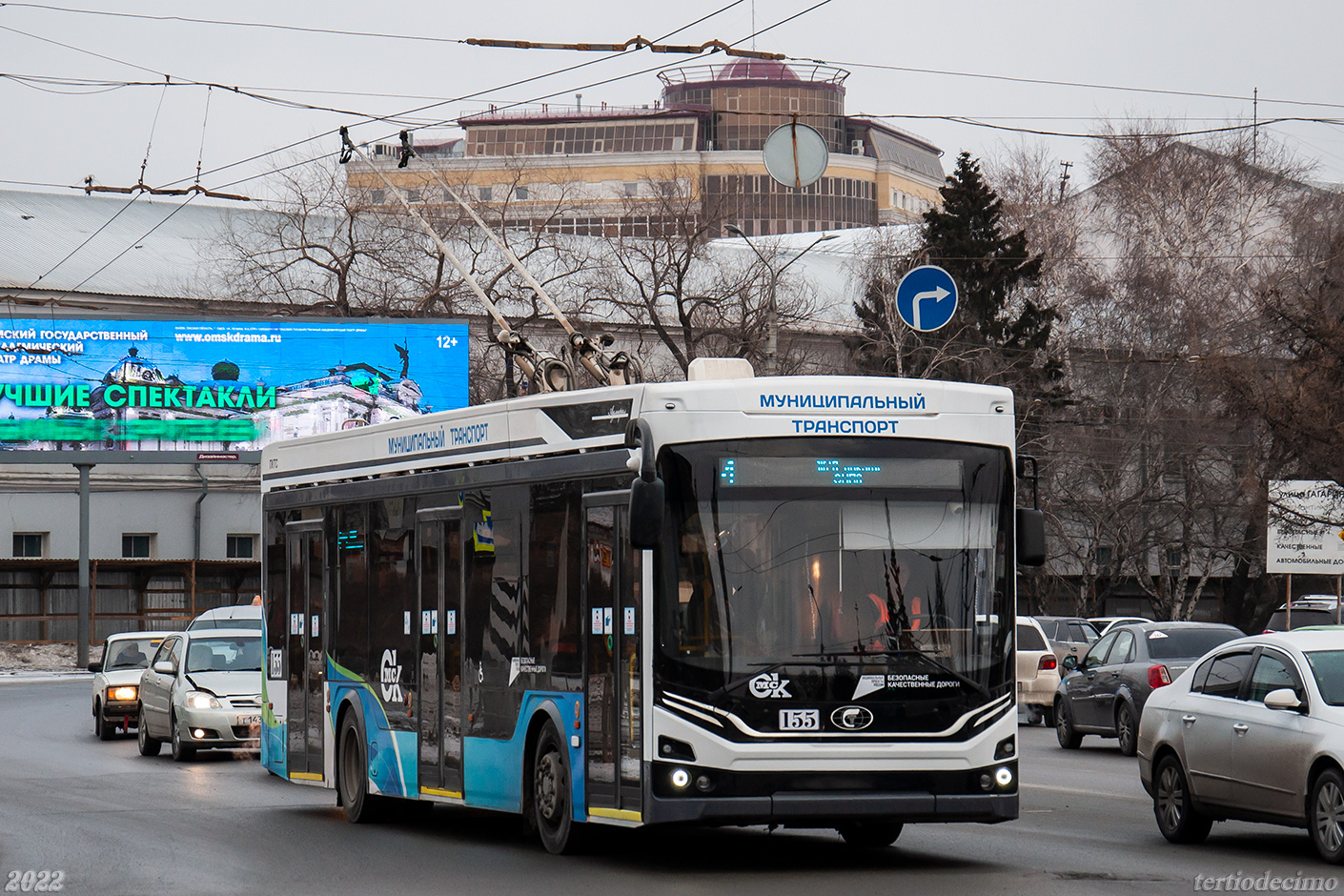 Омск, ПКТС-6281.00 «Адмирал» № 155 Омск, ПКТС-6281.00 «Адмирал» № 155