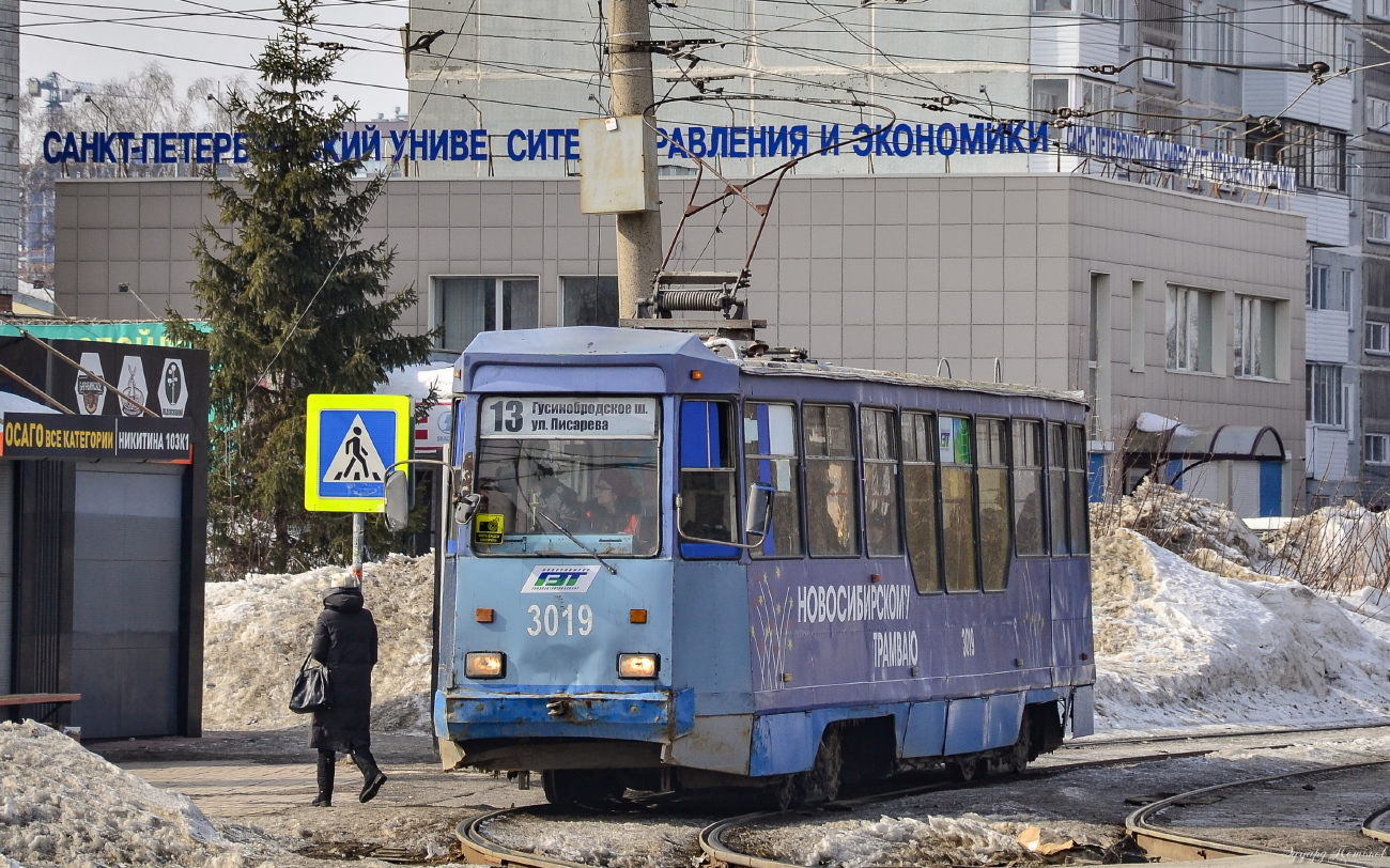 Новосибирск, 71-605 (КТМ-5М3) № 3019