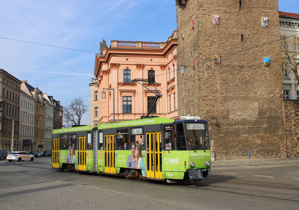 Гёрлиц, Tatra KT4DC № 2316