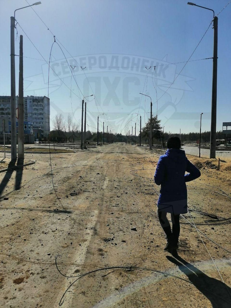 Северскодонецк — Последствия боевых действий 28.02.2022 — 25.06.2022
