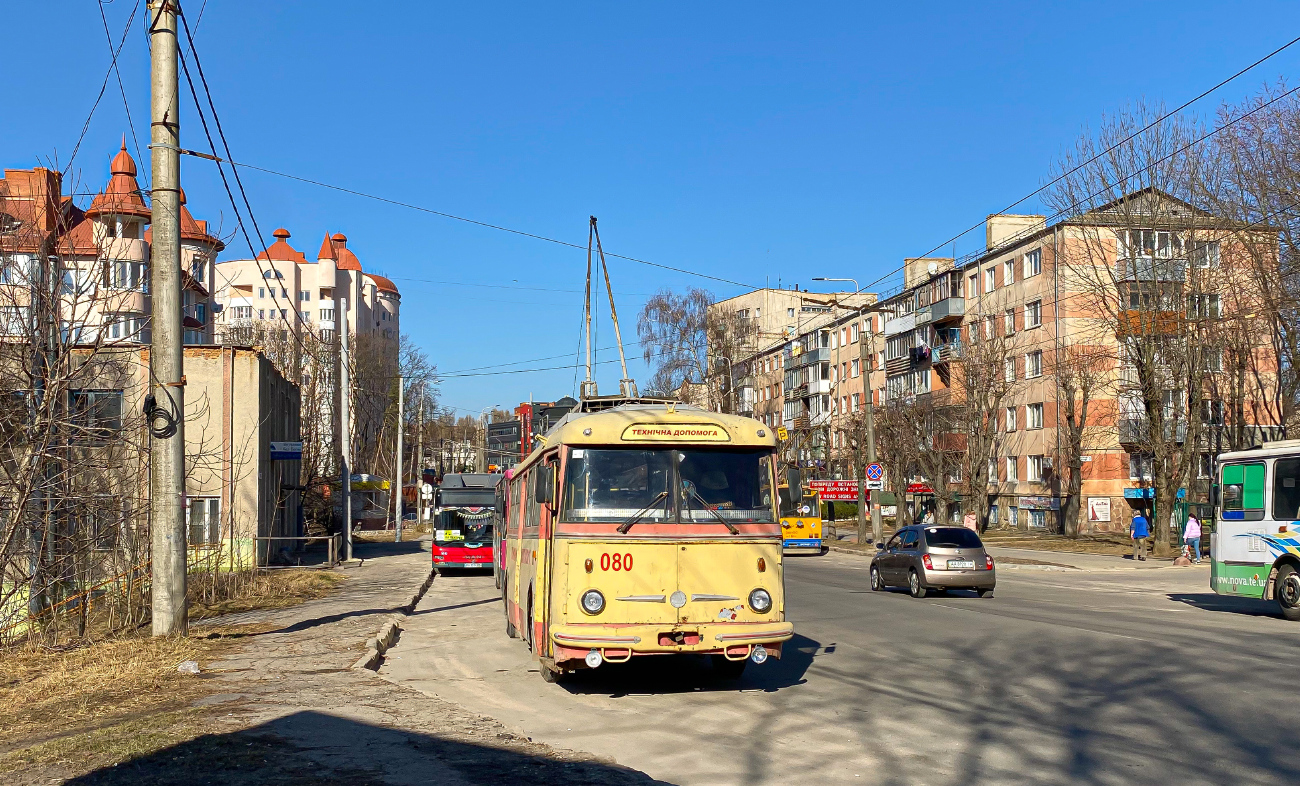 Тернополь, Škoda 9TrH29 № 080