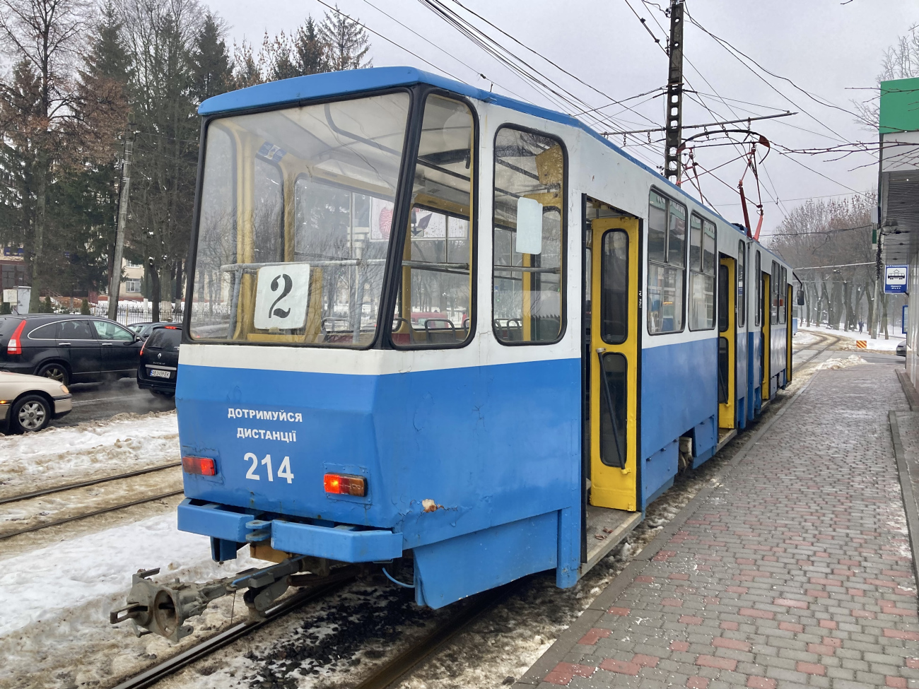 Винница, Tatra KT4SU № 214