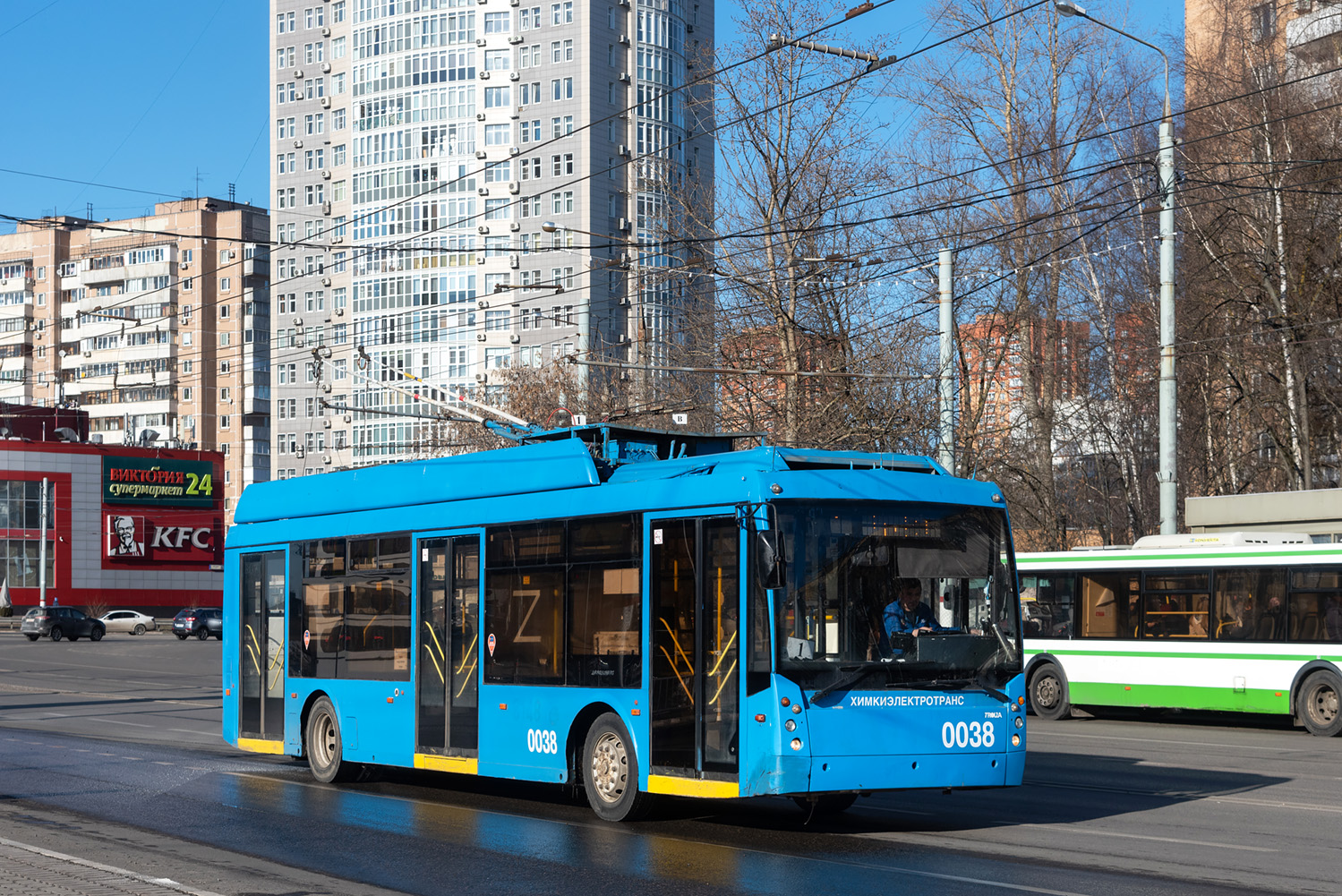 Химки, Тролза-5265.00 «Мегаполис» № 0038