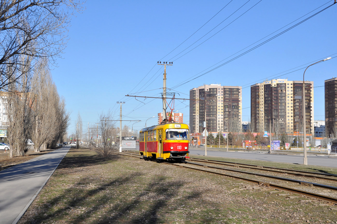 Волжский, Tatra T3SU № 110