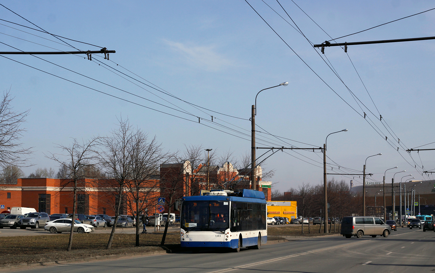 Санкт-Петербург, Тролза-5265.00 «Мегаполис» № 1303