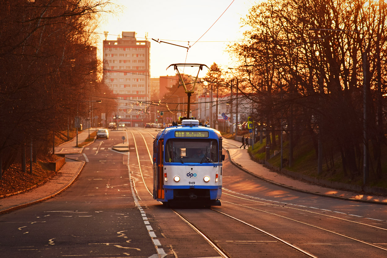 Ostrava, Tatra T3R.P № 949