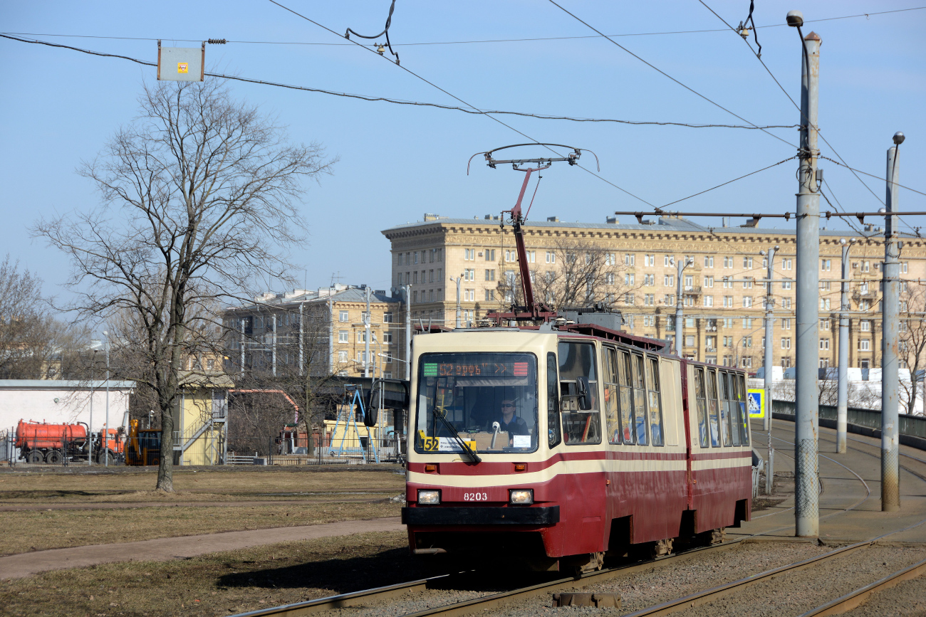 Санкт-Петербург, ЛВС-86К № 8203