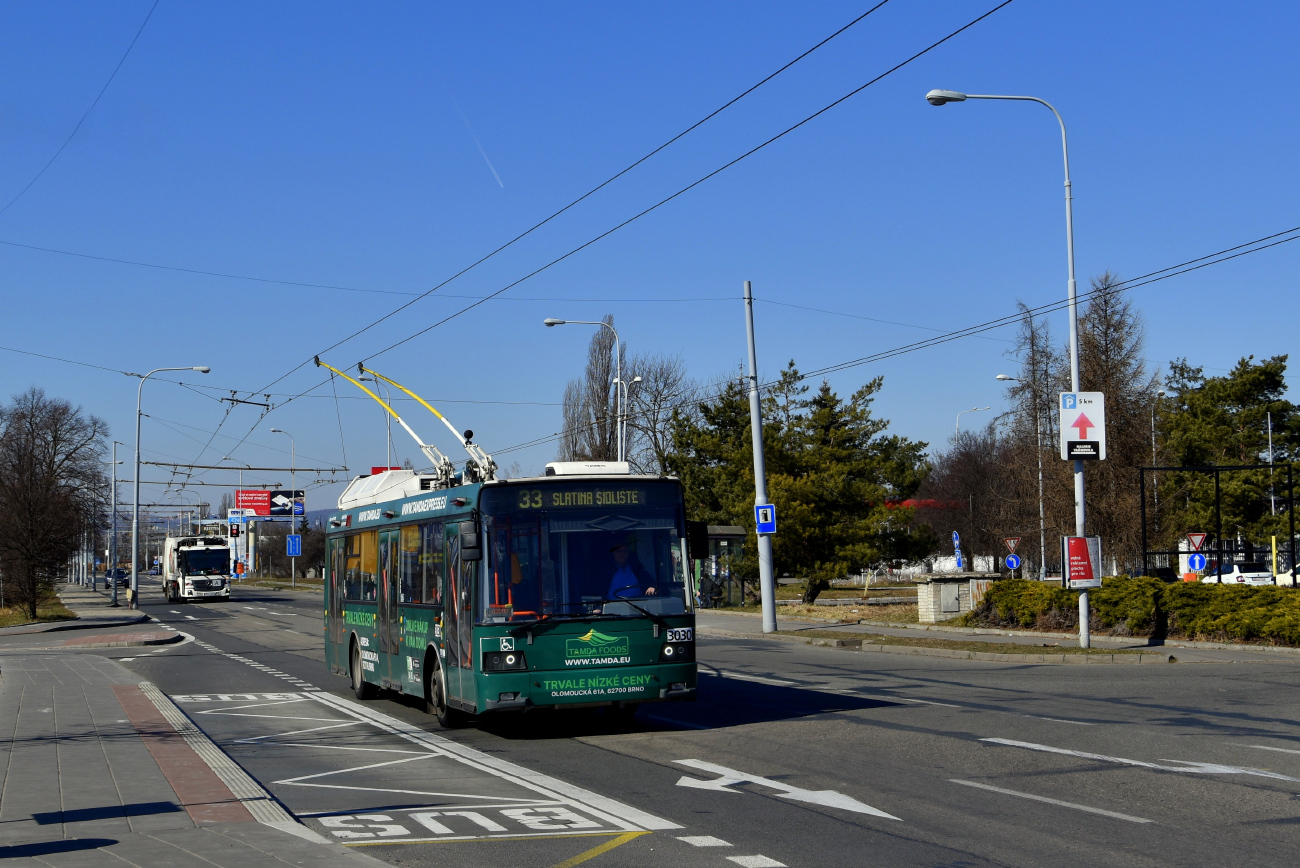 Брно, Škoda 21Tr № 3030