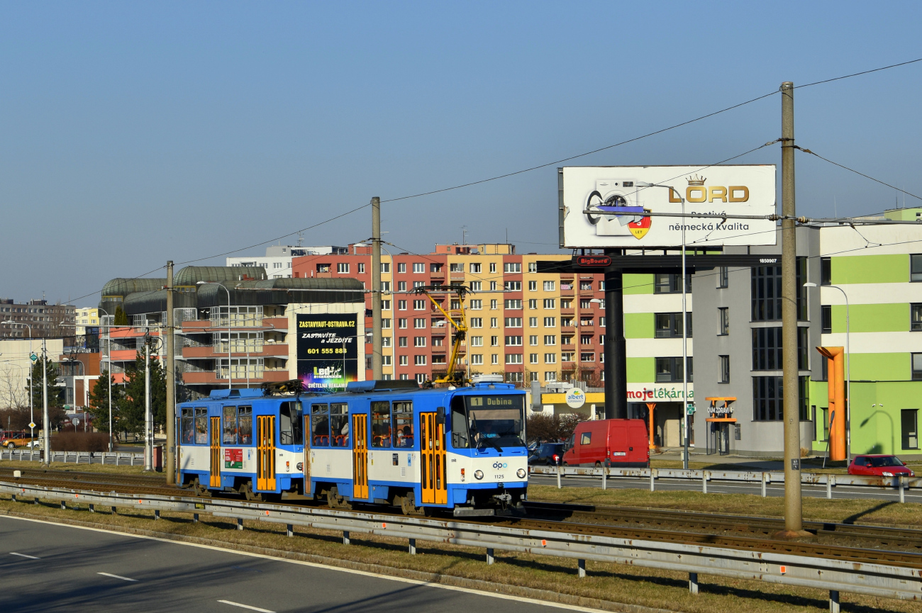 Острава, Tatra T6A5 № 1125