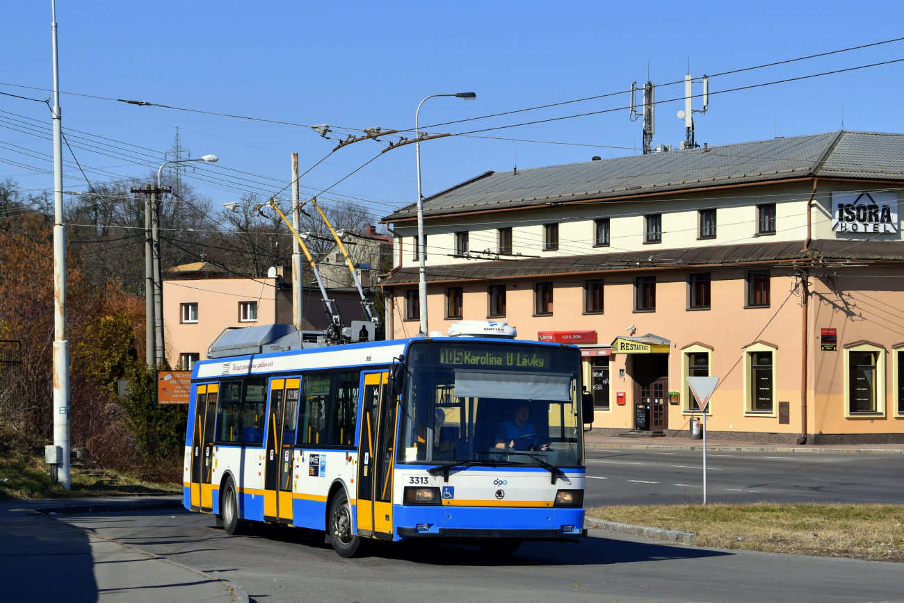 Острава, Škoda 21Tr № 3313