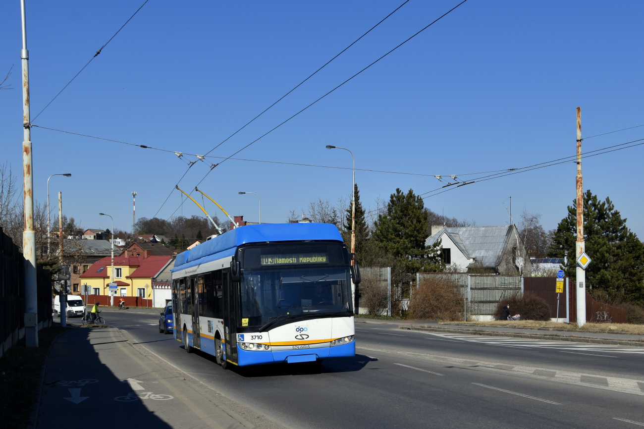 Острава, Solaris Trollino III 12 AC № 3710