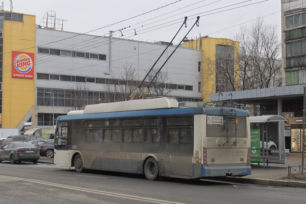 Санкт-Петербург, Тролза-5265.00 «Мегаполис» № 1351