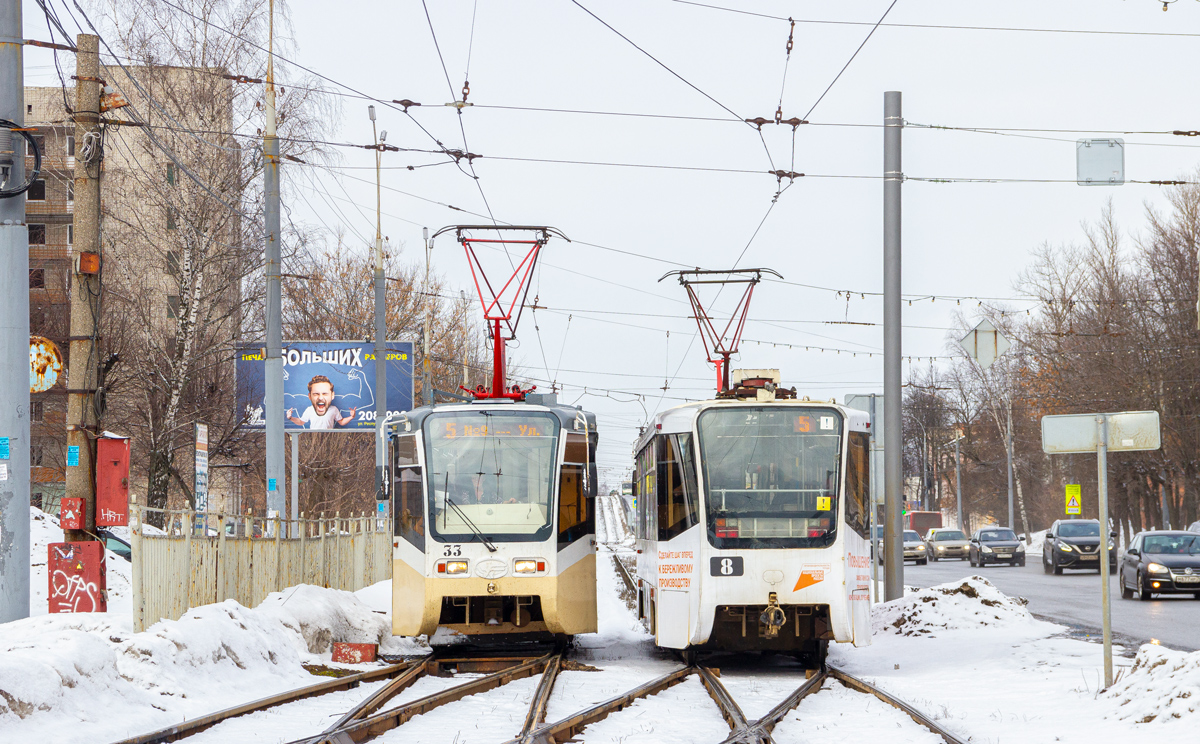 Ярославль, 71-619КТ № 33; Ярославль, 71-619КТ № 8
