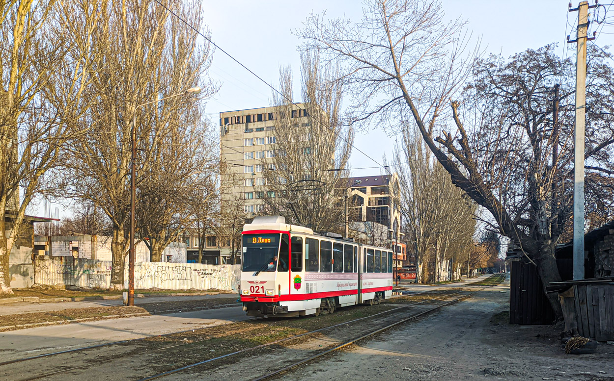 Запорожье, Tatra KT4DM № 021