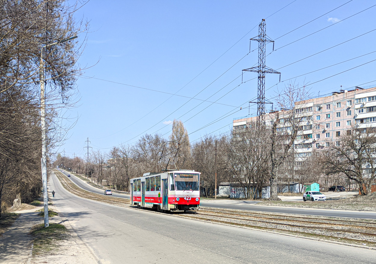 Запорожье, Tatra T6B5SU № 423