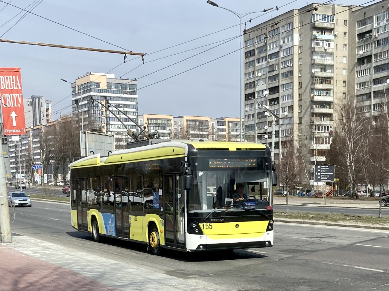 Львов, Electron T19102 № 155