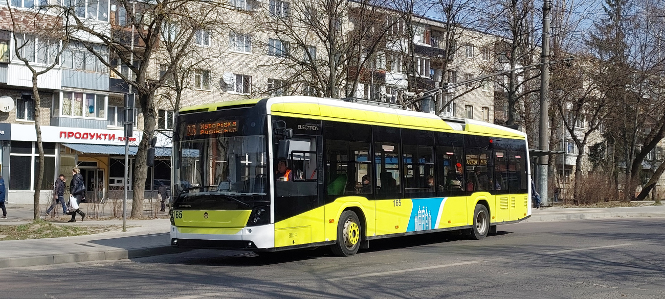Львов, Electron T19102 № 165
