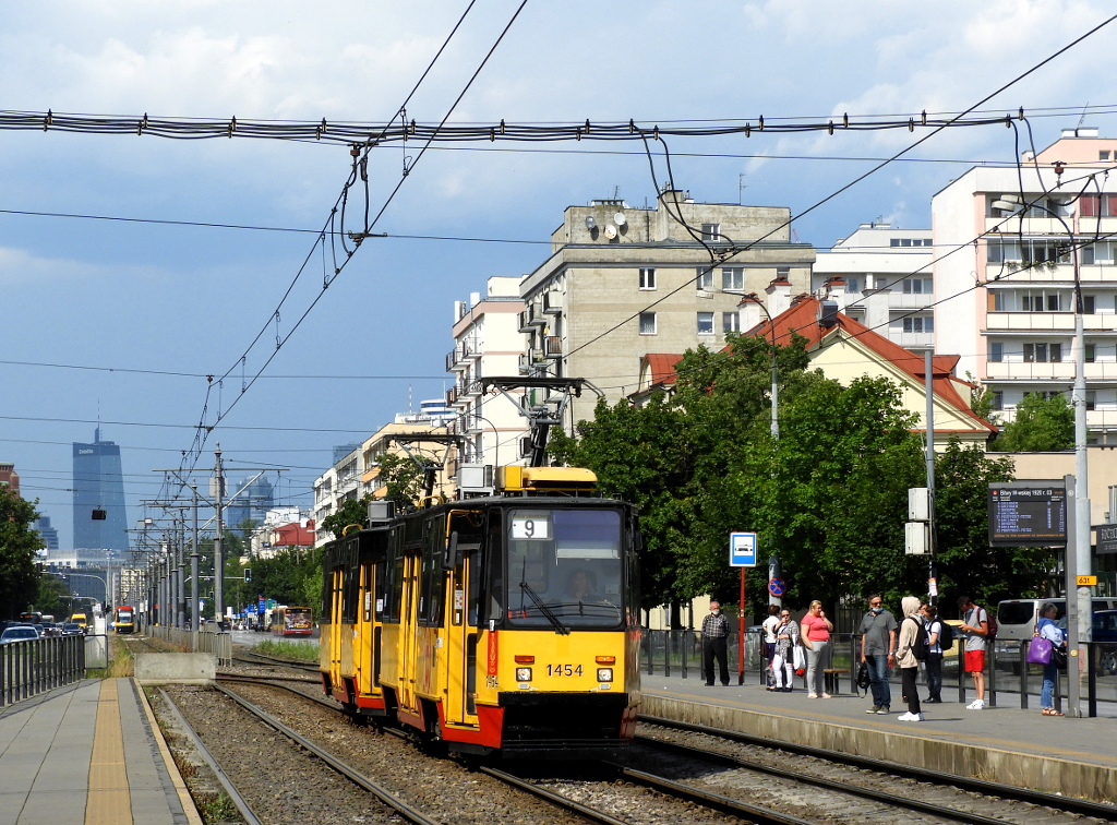 Warsaw, Konstal 105Nf № 1454