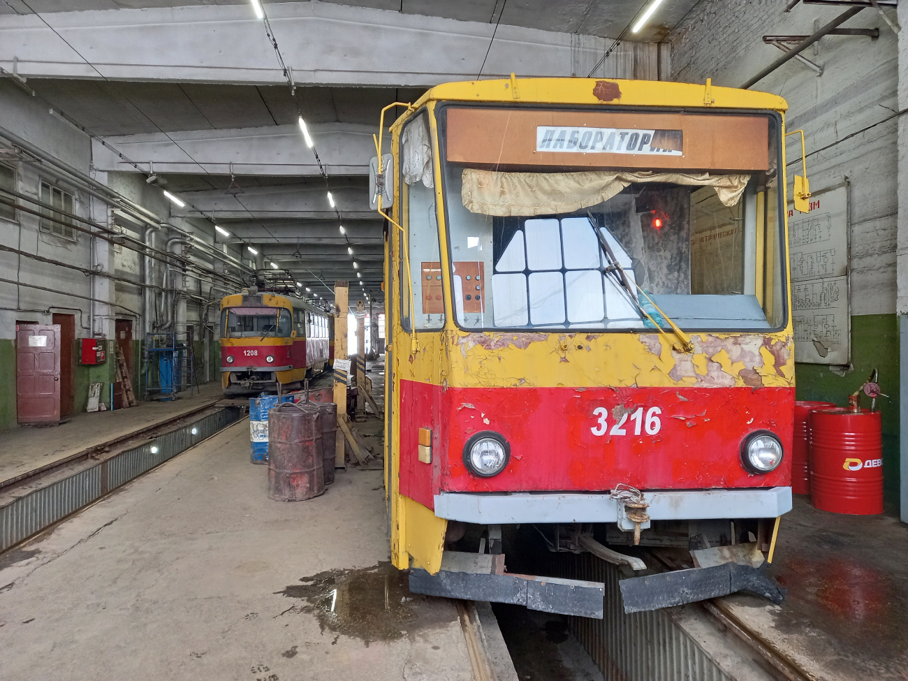 Барнаул, Tatra T6B5SU № 3216