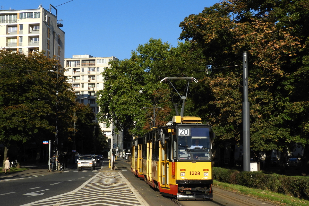 Варшава, Konstal 105Na № 1228