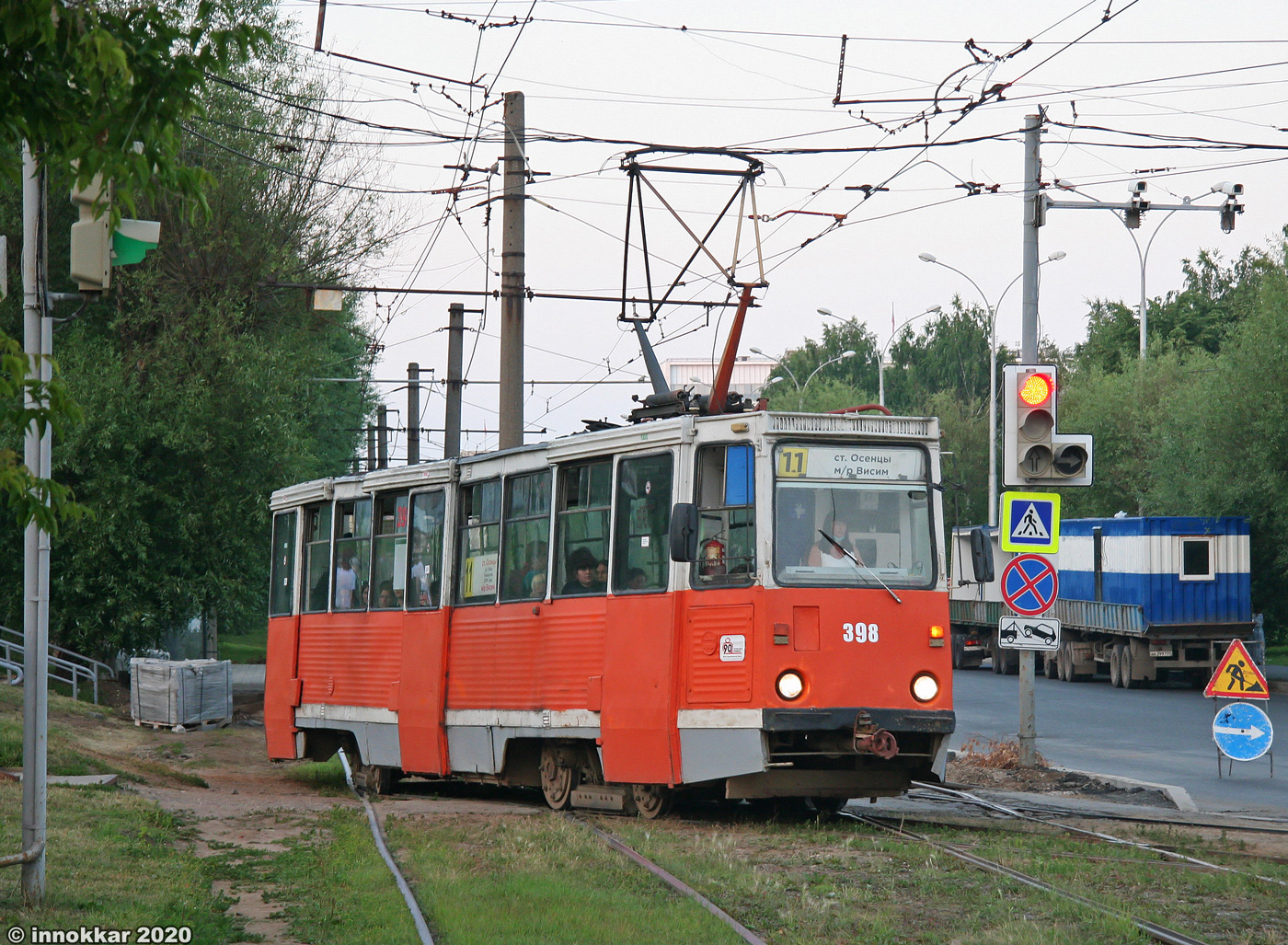 Пермь, 71-605 (КТМ-5М3) № 398 Пермь, 71-605 (КТМ-5М3) № 398