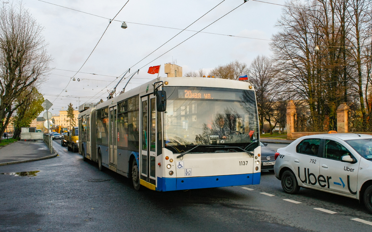 Санкт-Петербург, Тролза-6206.01 «Мегаполис» № 1137