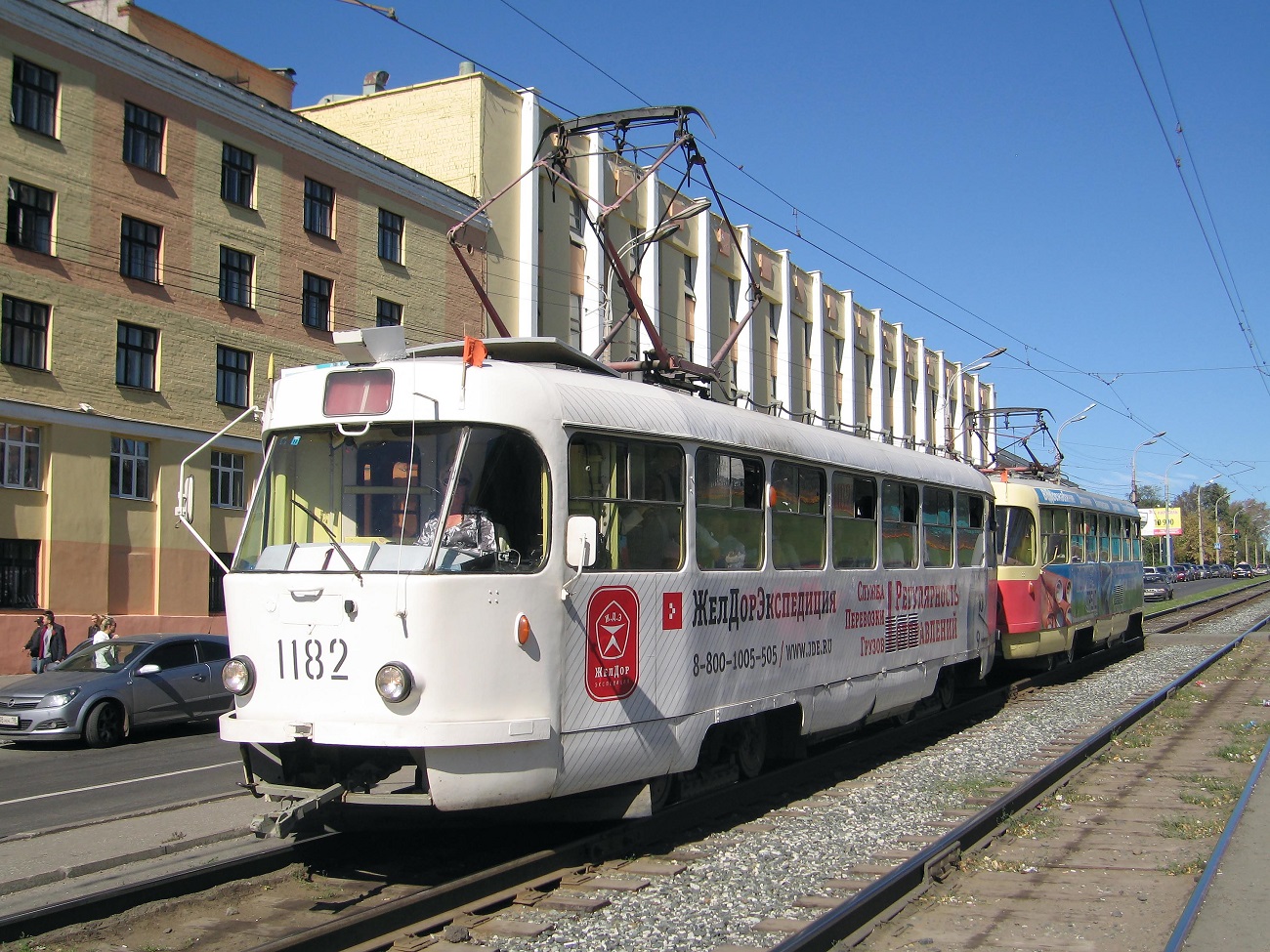 Ижевск, Tatra T3SU № 1182