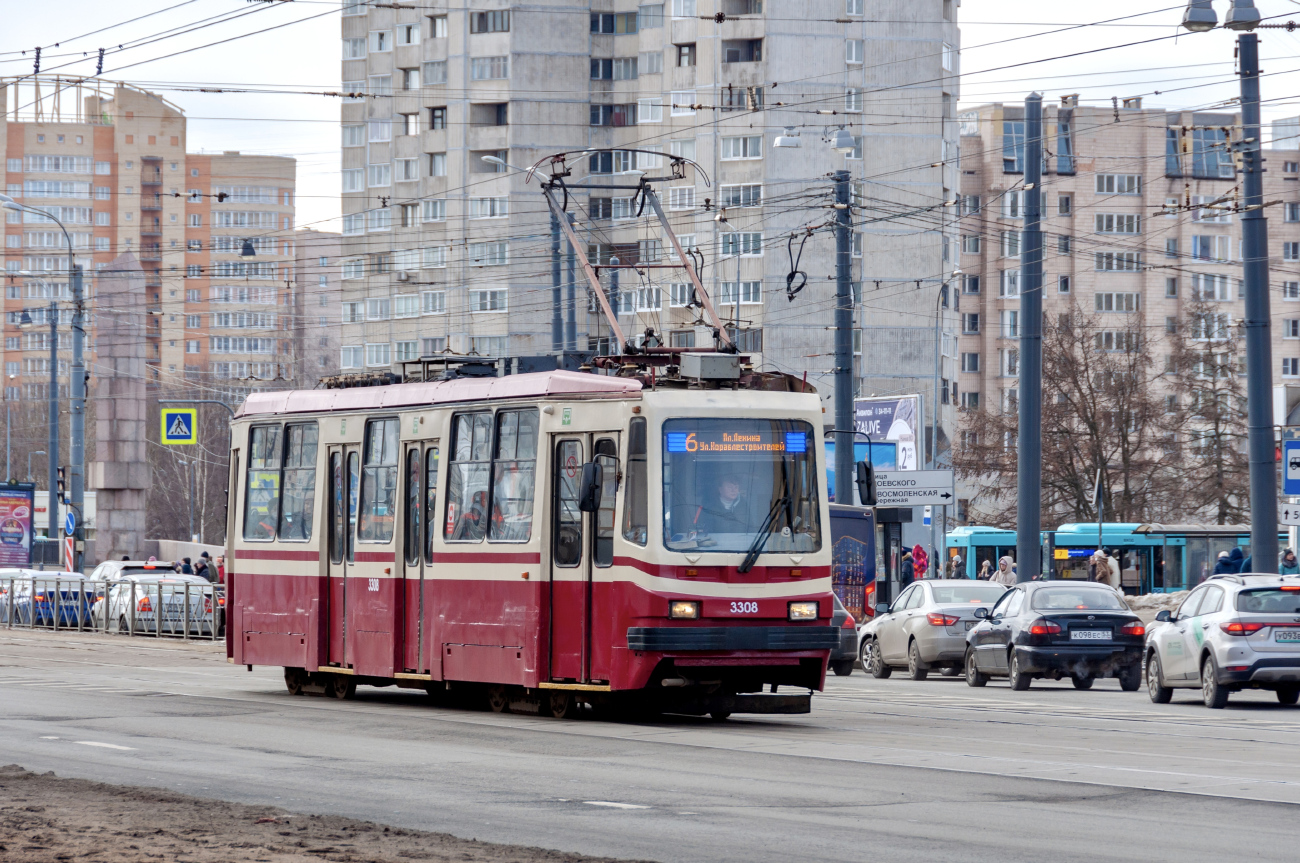 Санкт-Петербург, 71-134А (ЛМ-99АВ) № 3308