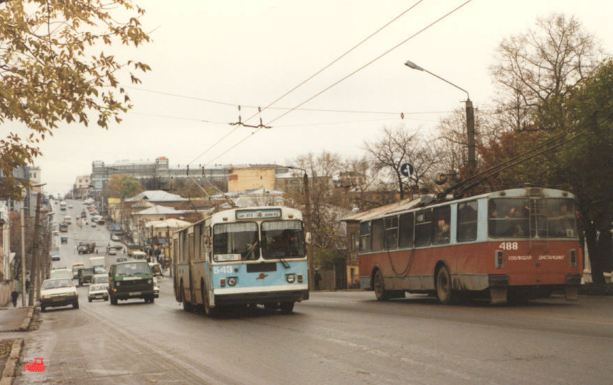 Киров, ЗиУ-682Г [Г00] № 543; Киров, ЗиУ-682В [В00] № 488; Киров — Старые фотографии