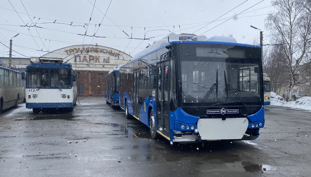 Petrozavodsk, VMZ-5298.01 “Avangard” č. 423; Petrozavodsk — New trolleybuses