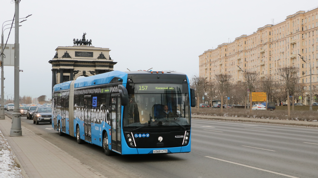 Москва, КАМАЗ-6292 № 411100