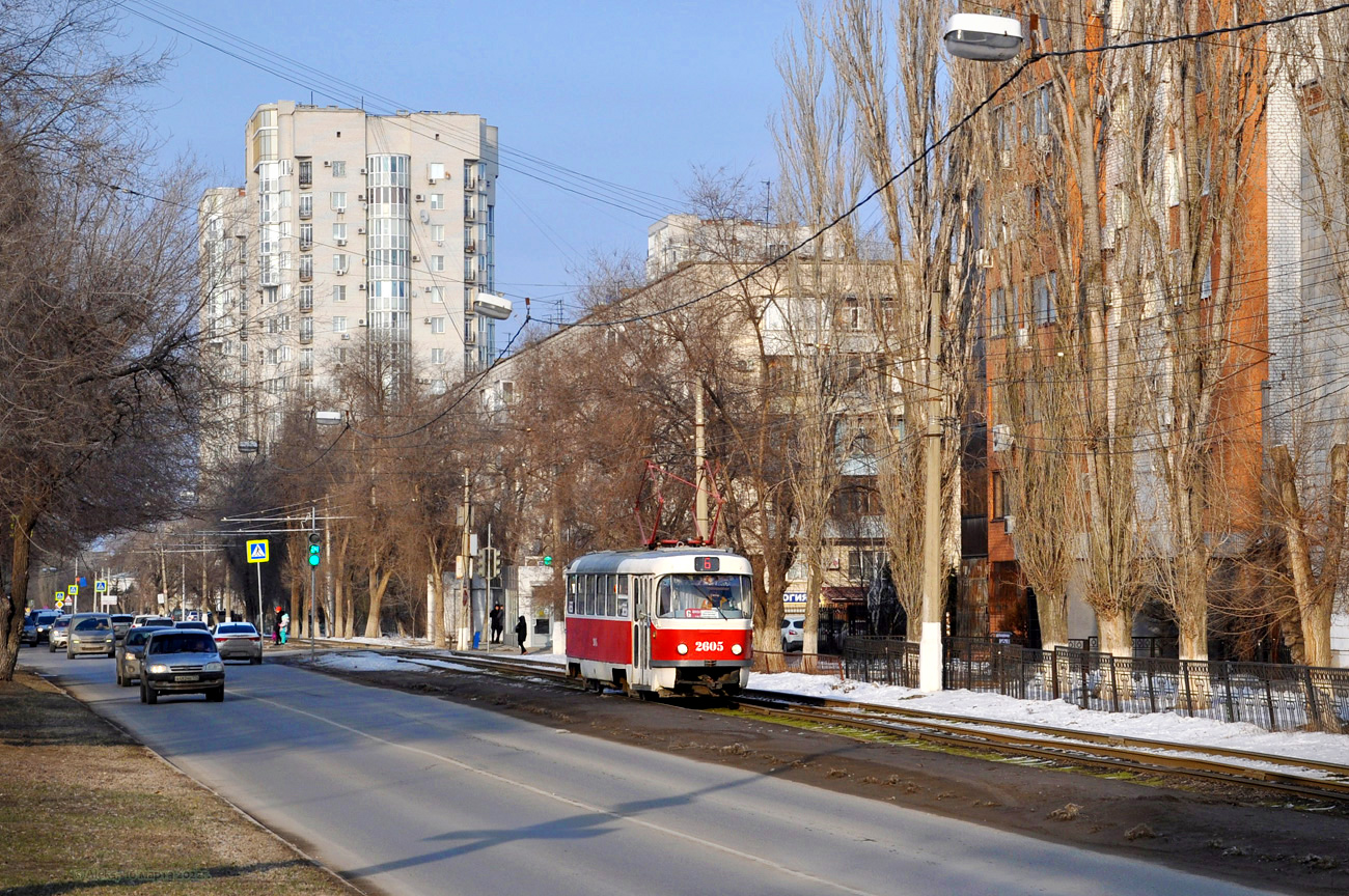 Wolgograd, Tatra T3SU (2-door) Nr. 2605