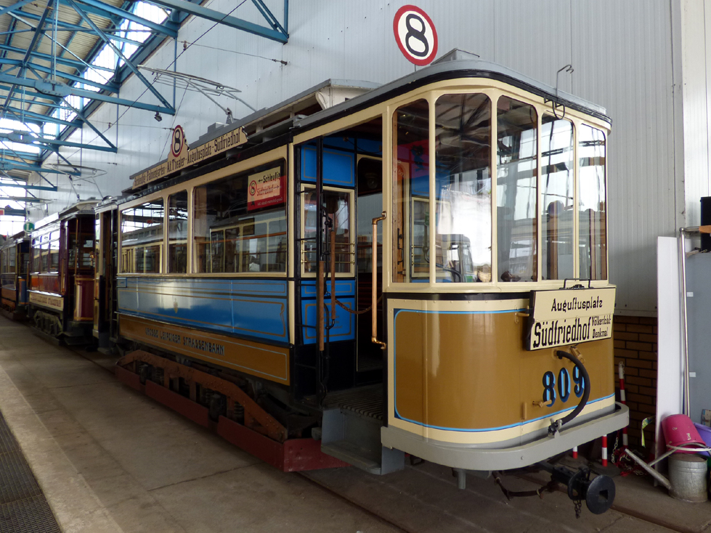 Лейпциг, Двухосный моторный Leipzig № 809 Лейпциг, Двухосный моторный Leipzig № 809