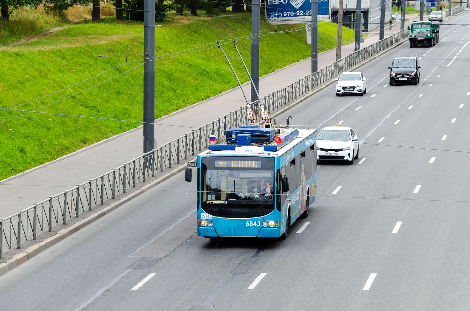 Санкт-Петербург, ВМЗ-5298.01 «Авангард» № 6843