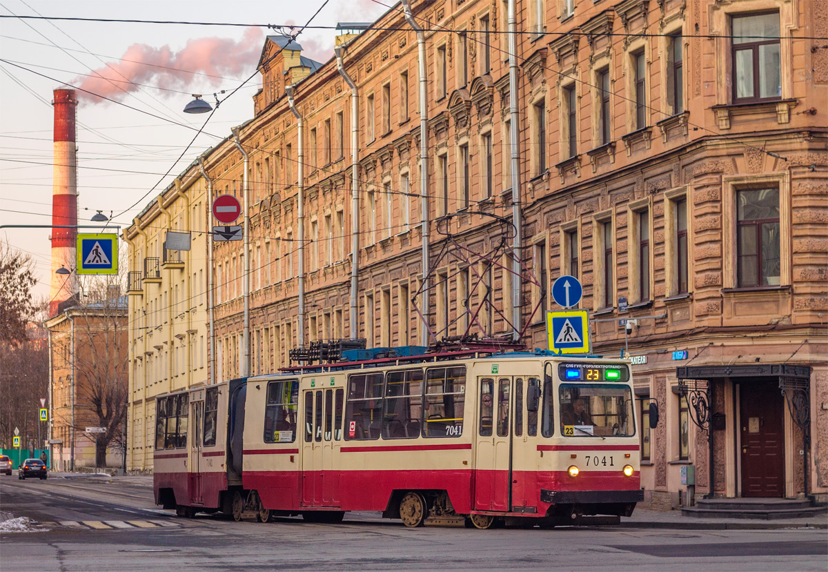 Санкт-Петербург, ЛВС-86К № 7041