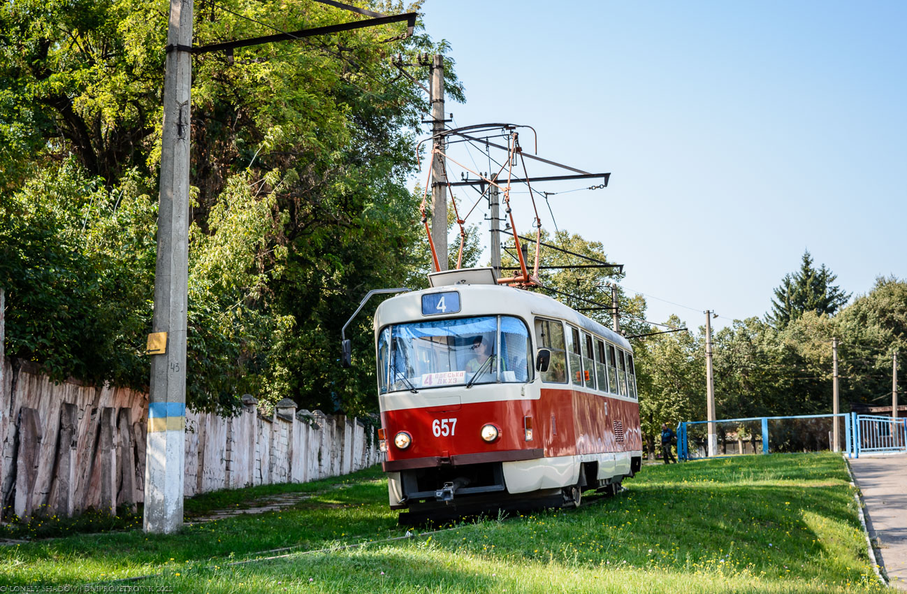 Каменское, Tatra T3SUCS № 657
