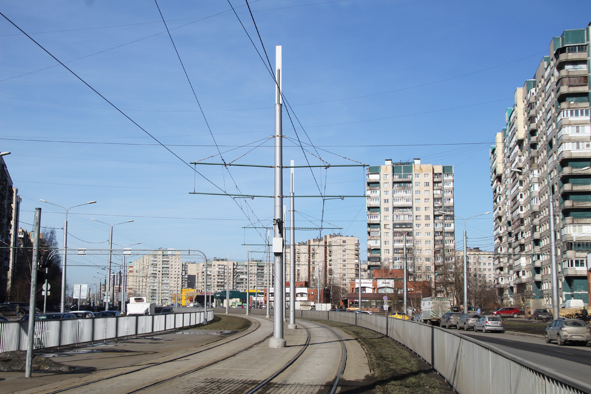Санкт-Петербург — Трамвайные линии и инфраструктура Санкт-Петербург — Трамвайные линии и инфраструктура