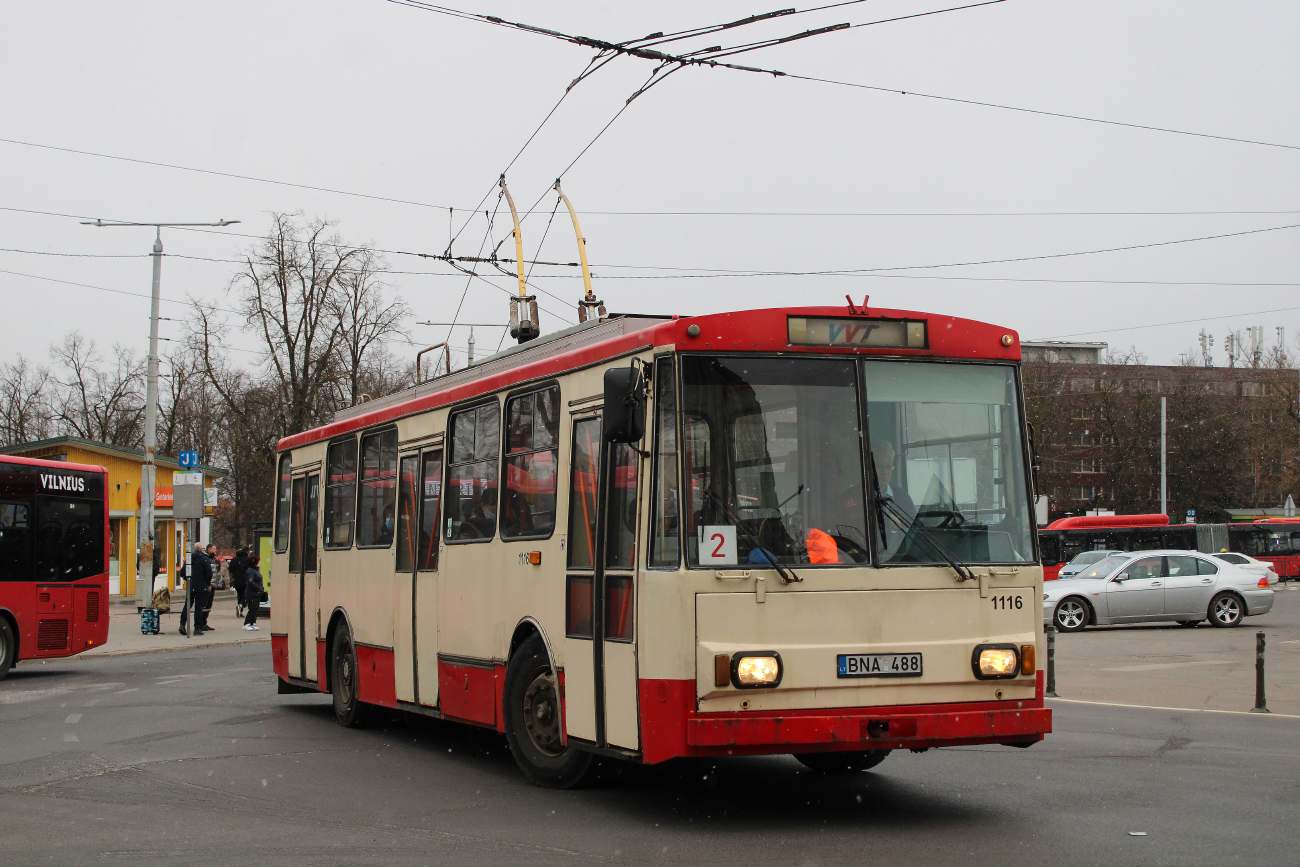 Vilnius, Škoda 14Tr11/6 č. 1116