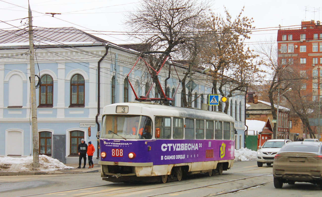 Samara, Tatra T3SU № 808
