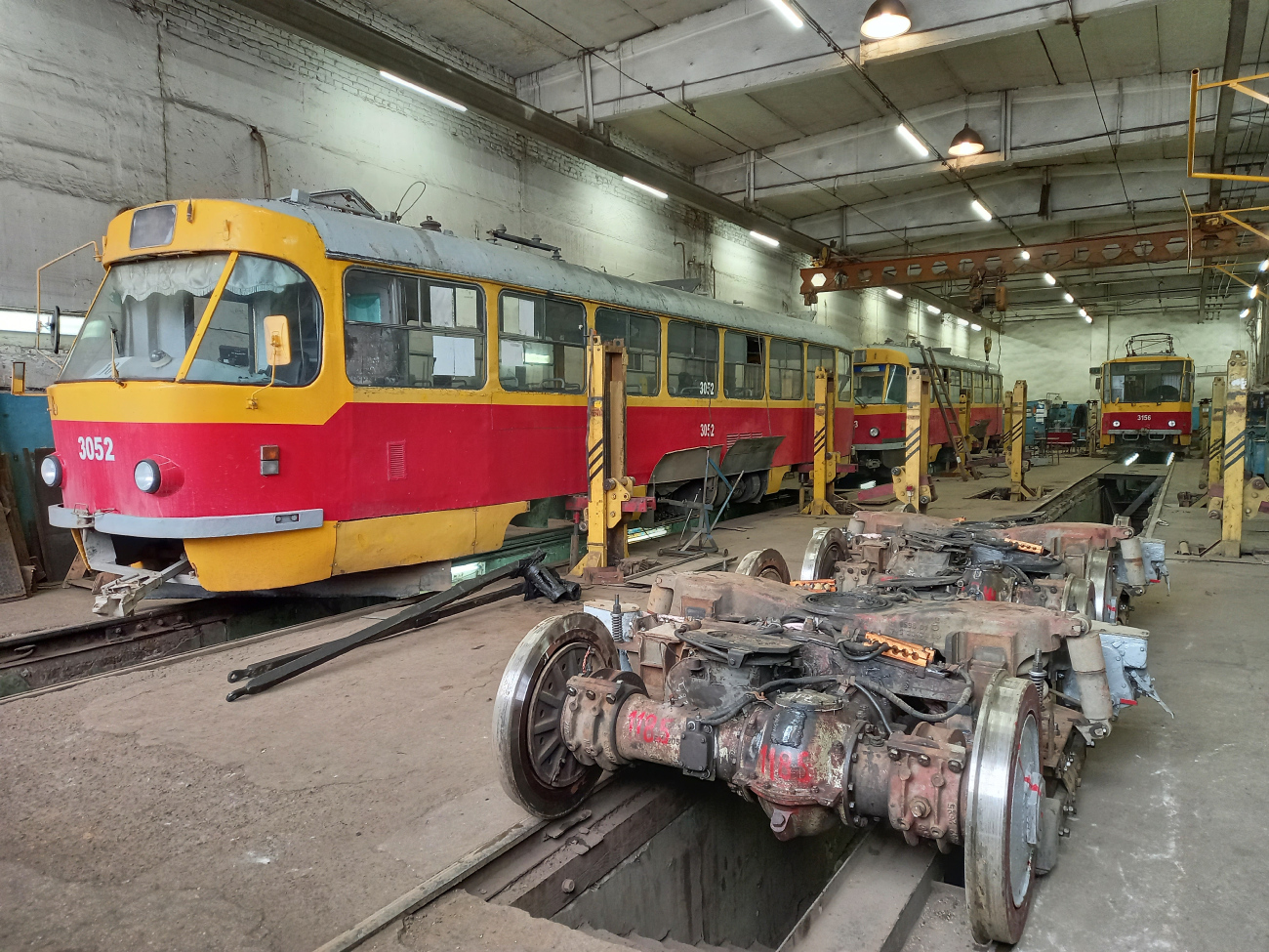 Barnaul, Tatra T3SU № 3052